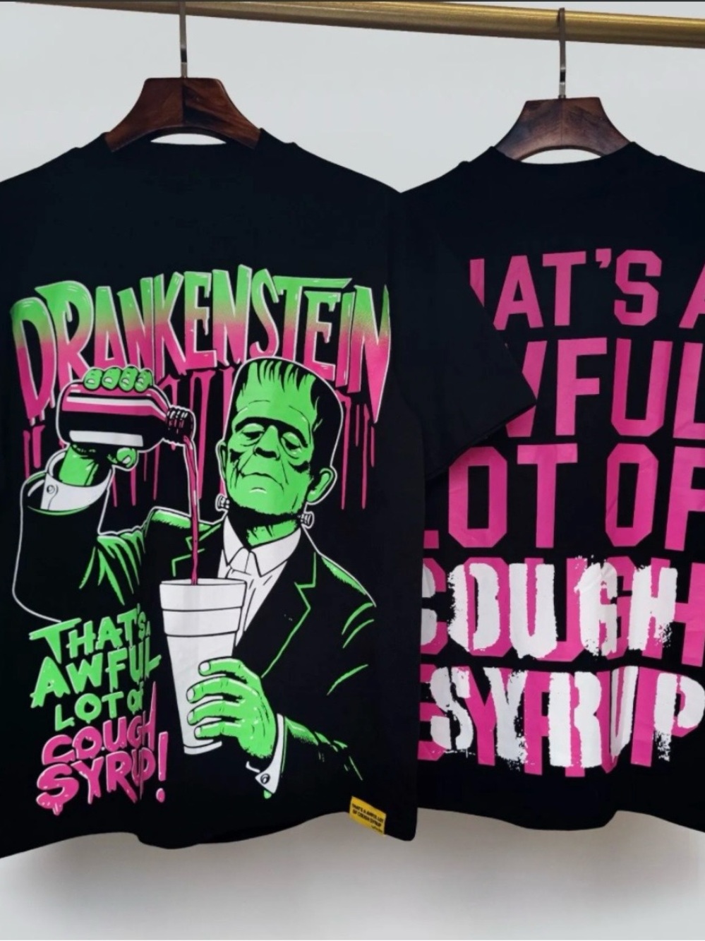 Drankenstein Awful lot of Cough Syrup Short Sleeve Tee